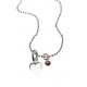 collier charm coeur
