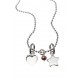 collier 2 charms