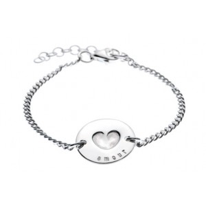 gourmette porte-bonheur amour