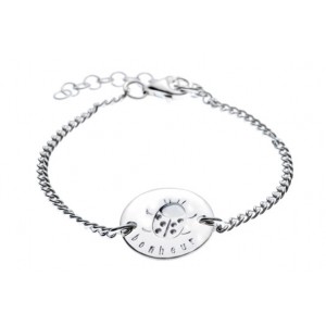 gourmette porte-bonheur bonheur